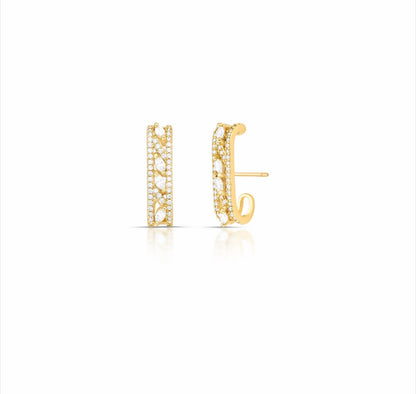 Brinco Ear Hook Cravejado