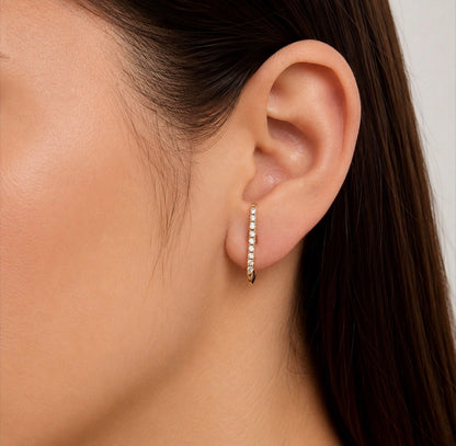 Brinco Ear Hook Dourado